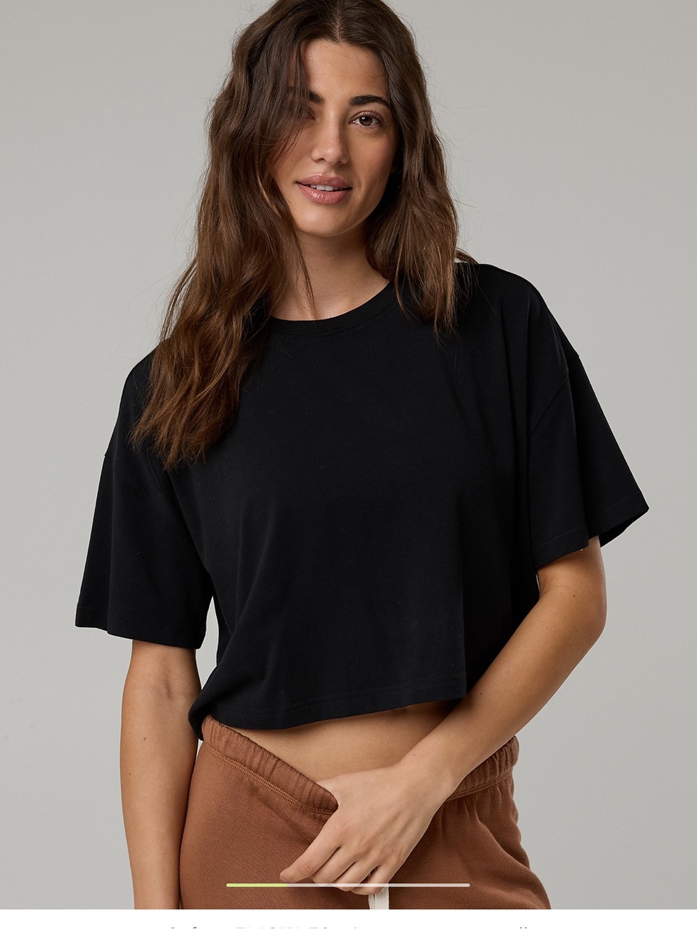 OFFLINE By Aerie Let's Stretch Cropped T-Shirt